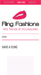 Mobile Screenshot of flingfashions.com